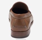 Shoes Cognac Sheepskin XB6RX255 Johnston & Murphy Men Baldwin Penny - Image 3