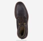 Shoes Dark Brown Full Grain XB6RX350 Johnston & Murphy Men Barrett Moc Toe Shearling Boot - Image 2