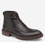 Shoes Dark Brown Full Grain XB6RX350 Johnston & Murphy Men Barrett Moc Toe Shearling Boot