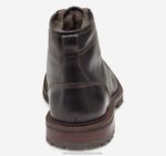 Shoes Dark Brown Full Grain XB6RX350 Johnston & Murphy Men Barrett Moc Toe Shearling Boot - Image 3
