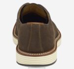 Shoes Dark Brown Nubuck XB6RX265 Johnston & Murphy Men Upton Embossed Wingtip - Image 3
