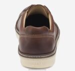 Shoes Dark Brown Tumbled Full Grain XB6RX143 Johnston & Murphy Men McGuffey Lace-to-Toe - Image 3