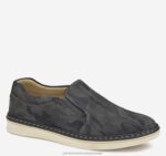 Shoes Dark Gray Camouflage Suede XB6RX1337 Johnston & Murphy Boy Big Kid McGuffey Slip-On