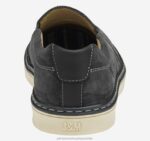 Shoes Dark Gray Camouflage Suede XB6RX1337 Johnston & Murphy Boy Big Kid McGuffey Slip-On - Image 3