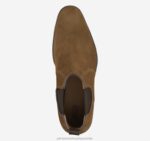 Shoes Dark Tan Suede XB6RX374 Johnston & Murphy Men Meade Chelsea Boot - Image 2
