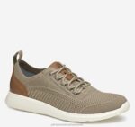 Shoes Dark Taupe Knit XB6RX11 Johnston & Murphy Men Amherst Knit U-Throat