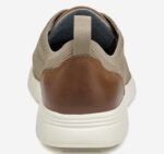 Shoes Dark Taupe Knit XB6RX11 Johnston & Murphy Men Amherst Knit U-Throat - Image 3
