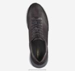 Shoes Graphite Italian Calfskin XB6RX355 Johnston & Murphy Men Briggs Perfed U-Throat - Image 2