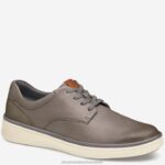 Shoes Gray Full Grain XB6RX356 Johnston & Murphy Men XC4 Foust Plain Toe