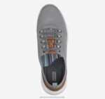 Shoes Gray Knit XB6RX1333 Johnston & Murphy Boy Big Kid Amherst Knit U-Throat - Image 2