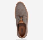 Shoes Gray Knit XB6RX44 Johnston & Murphy Men Upton Knit Wingtip - Image 2