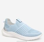 Shoes Light Blue Knit XB6RX1190 Johnston & Murphy Women Escape Knit Slip-On