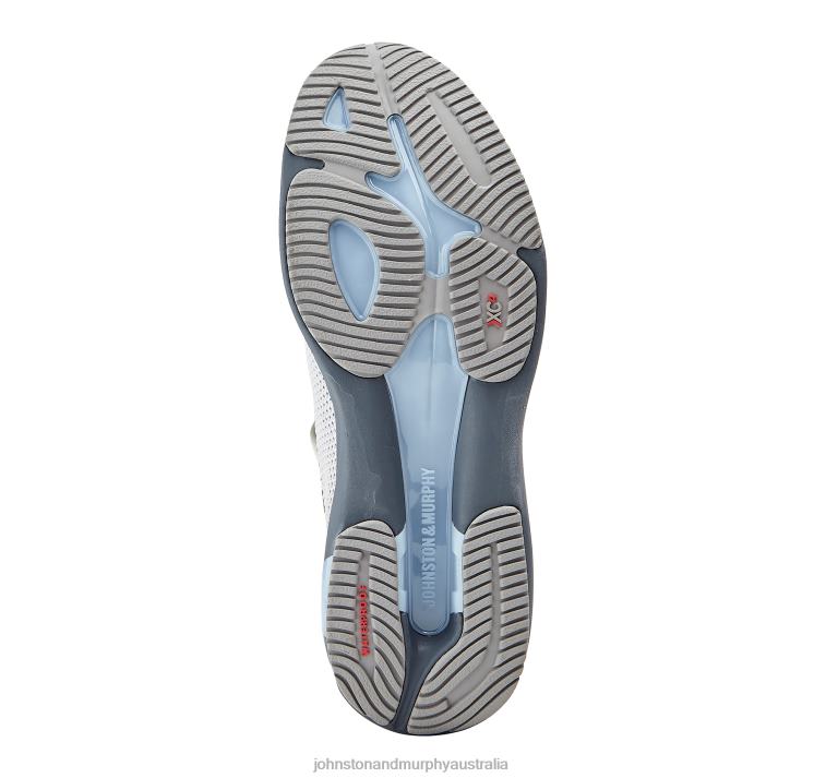 Shoes Light Gray Knit/Full Grain XB6RX5 Johnston & Murphy Men XC4 TR1-Sport Hybrid - Image 4