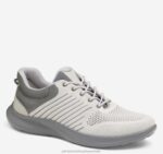 Shoes Light Gray Knit XB6RX63 Johnston & Murphy Men Escape Knit U-Throat