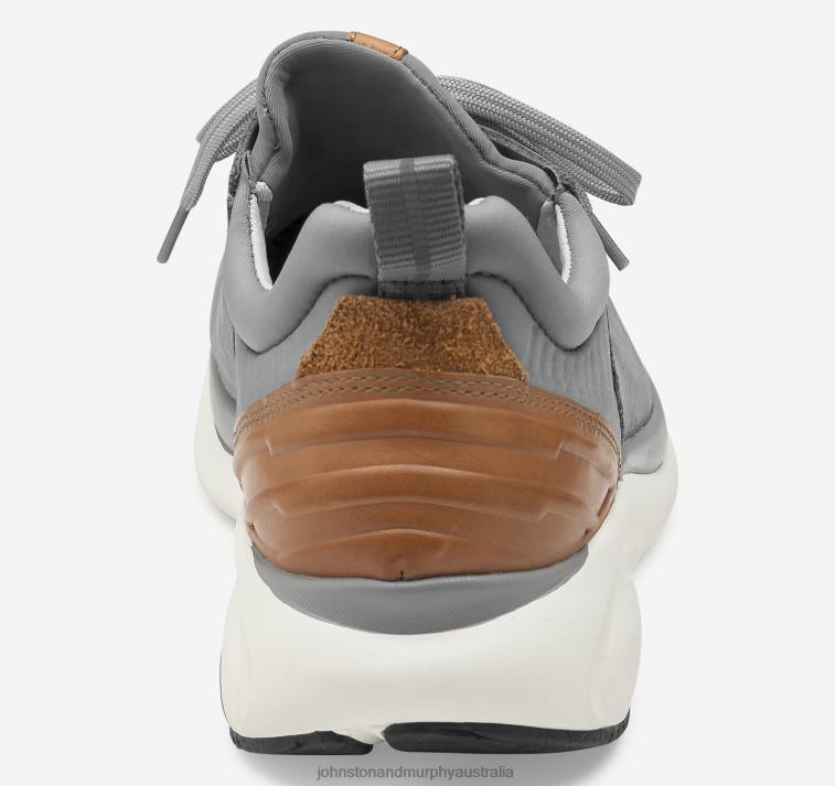 Shoes Light Gray Nubuck XB6RX150 Johnston & Murphy Men XC4 TR1-Luxe Hybrid - Image 3