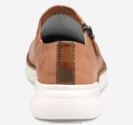 Shoes Light Tan Washed Sheepskin XB6RX1219 Johnston & Murphy Women Emery Zip Sneaker - Image 3