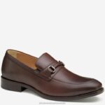 Shoes Mahogany Full Grain XB6RX203 Johnston & Murphy Men Lewis Bit