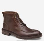 Shoes Mahogany Full Grain XB6RX254 Johnston & Murphy Men Barrett Moc Toe Boot