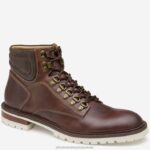 Shoes Mahogany Full Grain XB6RX390 Johnston & Murphy Men Barrett Alpine Boot