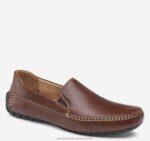 Shoes Mahogany Full Grain XB6RX60 Johnston & Murphy Men Cort Whipstitch Venetian