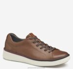 Shoes Mahogany Tumbled Full Grain XB6RX108 Johnston & Murphy Men XC4 Foust Lace-to-Toe
