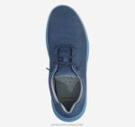 Shoes Navy Breathable Full Grain XB6RX354 Johnston & Murphy Men Activate U-Throat - Image 2