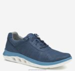 Shoes Navy Breathable Full Grain XB6RX354 Johnston & Murphy Men Activate U-Throat