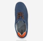 Shoes Navy Full Grain XB6RX1309 Johnston & Murphy Boy Big Kid Activate U-Throat - Image 2
