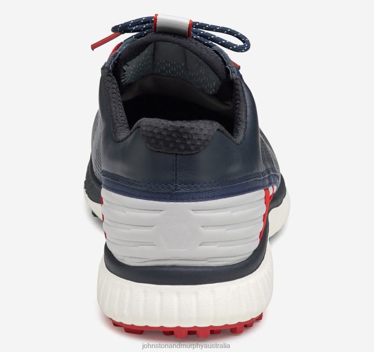 Shoes Navy Full Grain XB6RX217 Johnston & Murphy Men XC4 H3-Luxe Hybrid - Image 3