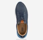 Shoes Navy Full Grain XB6RX266 Johnston & Murphy Men Kinnon Perfed Jogger - Image 2