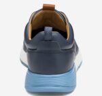 Shoes Navy Full Grain XB6RX266 Johnston & Murphy Men Kinnon Perfed Jogger - Image 3