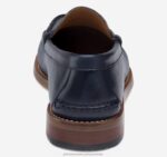 Shoes Navy Full Grain XB6RX362 Johnston & Murphy Men Halstead Penny - Image 3