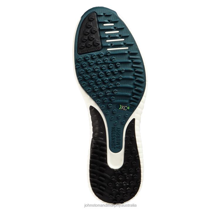 Shoes Navy Knit/Navy Full Grain XB6RX227 Johnston & Murphy Men XC4 H2-Sport Hybrid Knit U-Throat - Image 4