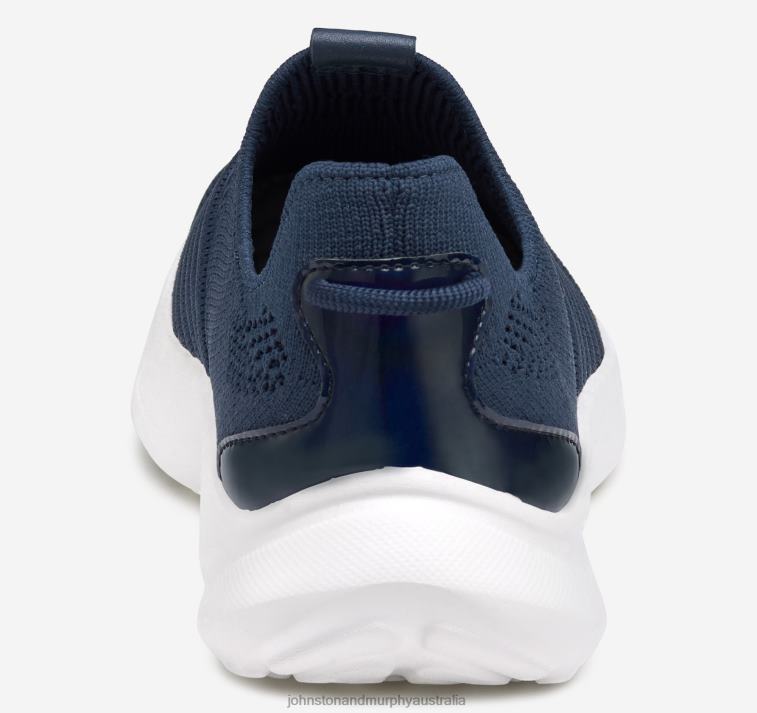 Shoes Navy Knit XB6RX1232 Johnston & Murphy Women Escape Knit Slip-On - Image 3
