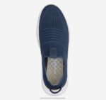 Shoes Navy Knit XB6RX1232 Johnston & Murphy Women Escape Knit Slip-On - Image 4
