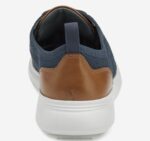 Shoes Navy Knit XB6RX1334 Johnston & Murphy Boy Big Kid Amherst Knit U-Throat - Image 3