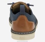 Shoes Navy Knit XB6RX1343 Johnston & Murphy Boy Little Kid McGuffey Knit U-Throat - Image 3