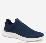 Shoes Navy Knit XB6RX17 Johnston & Murphy Men Escape Knit Slip-On