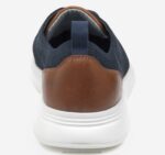 Shoes Navy Knit XB6RX1 Johnston & Murphy Men Amherst Knit U-Throat - Image 3
