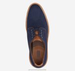 Shoes Navy Knit XB6RX47 Johnston & Murphy Men Upton Knit Wingtip - Image 2
