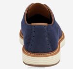 Shoes Navy Knit XB6RX47 Johnston & Murphy Men Upton Knit Wingtip - Image 3