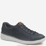 Shoes Navy Nubuck XB6RX157 Johnston & Murphy Men XC4 Foust Lace-to-Toe