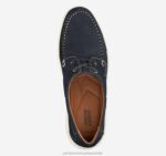 Shoes Navy Nubuck XB6RX164 Johnston & Murphy Men Brannon Two-Eye Tie - Image 2