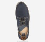Shoes Navy Oiled Full Grain XB6RX49 Johnston & Murphy Men McGuffey Plain Toe - Image 2