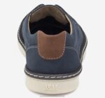 Shoes Navy Oiled Nubuck XB6RX1361 Johnston & Murphy Boy Big Kid McGuffey Plain Toe - Image 3