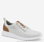 Shoes Off White Knit XB6RX10 Johnston & Murphy Men Amherst Knit U-Throat