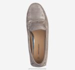 Shoes Pewter Metallic Kid Suede XB6RX1248 Johnston & Murphy Women Maggie Penny - Image 2