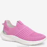 Shoes Pink Knit XB6RX1223 Johnston & Murphy Women Escape Knit Slip-On