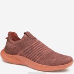Shoes Rust Knit XB6RX123 Johnston & Murphy Men Escape Knit Slip-On