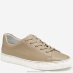 Shoes Sand Glove Leather XB6RX1206 Johnston & Murphy Women Callie Lace-to-Toe
